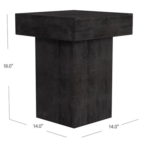 Jayleen End Table, Matte Black 6 Jayleen End Table, Matte Black