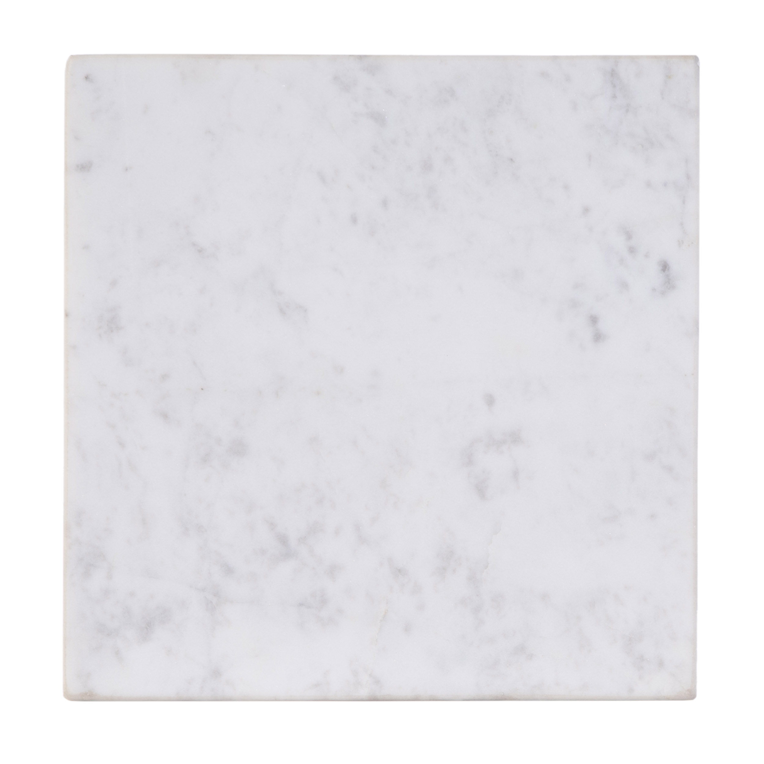 Indigo Square Marble Top End Table, White/Antique Gold 4 Indigo Square Marble Top End Table, White/Antique Gold
