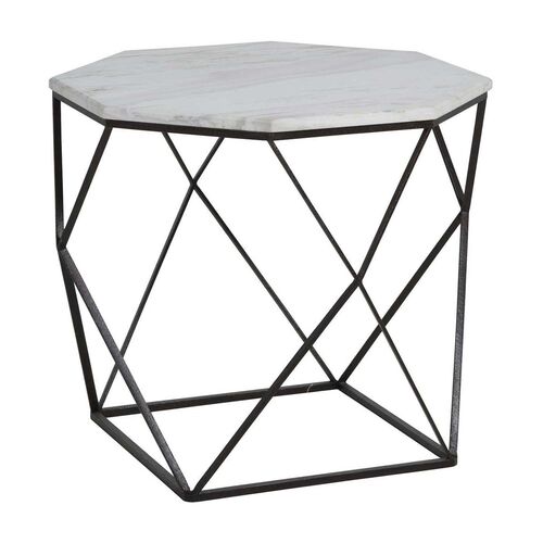 Kingstone Marble Bunching Table, Dark Bronze 2 Kingstone Marble Bunching Table, Dark Bronze