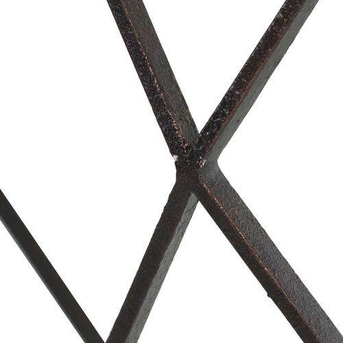 Kingstone Marble Bunching Table, Dark Bronze 5 Kingstone Marble Bunching Table, Dark Bronze