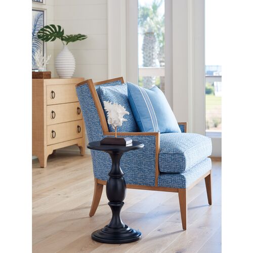 Yacht Club Side Table, Marine Blue 3 Yacht Club Side Table, Marine Blue