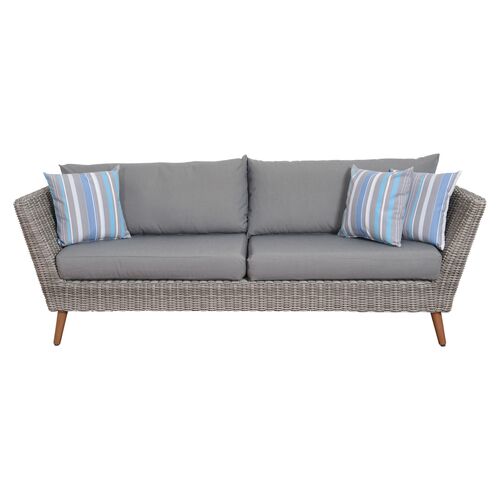 4-Pc Amazonia Barcelona Set, Gray 2 4-Pc Amazonia Barcelona Set, Gray