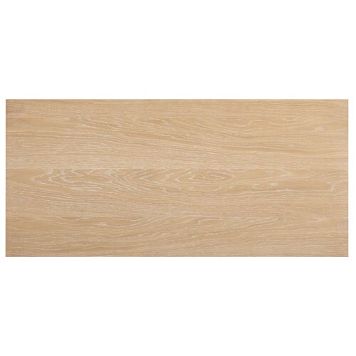 Querida 6-Drawer Whitewashed Oak Chest, Natural 4 Querida 6-Drawer Whitewashed Oak Chest, Natural