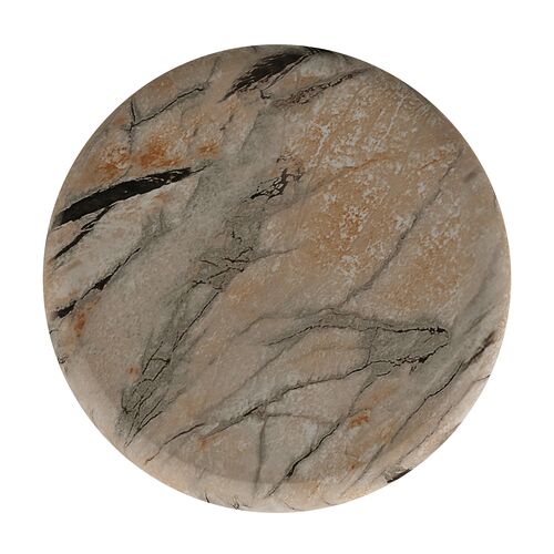 Zahara Concrete Drink Table, Multi Beige 3 Zahara Concrete Drink Table, Multi Beige