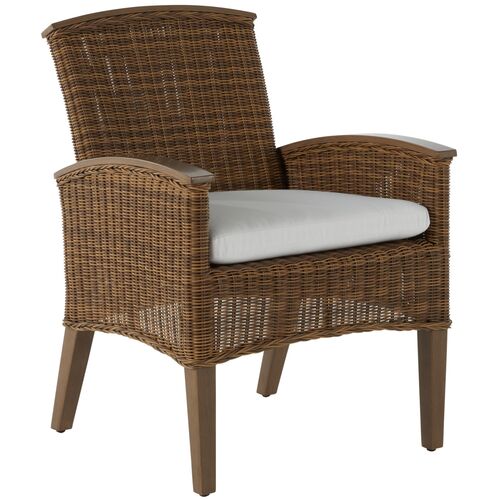 Astoria Outdoor Woven Wicker Arm Chair