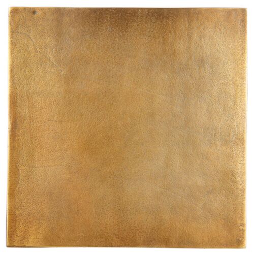 Gowen Aluminum Accent Table, Antique Brass 3 Gowen Aluminum Accent Table, Antique Brass
