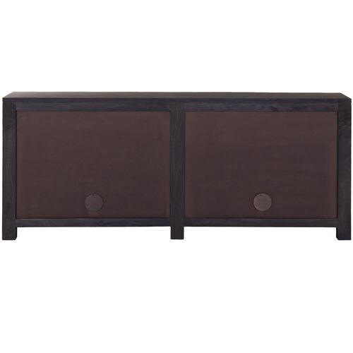Sabrina Cane Sideboard, Black Wash Mango 9 Sabrina Cane Sideboard, Black Wash Mango