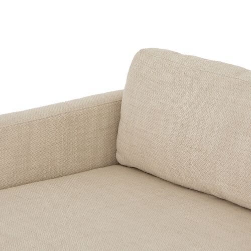 Piper 2pc 86" Sectional Right-Facing Chaise, Taupe Performance 10 Piper 2pc 86" Sectional Right-Facing Chaise, Taupe Performance