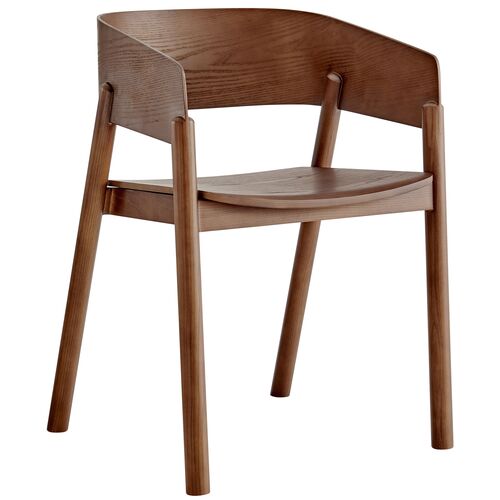 Bentara Armchair, Walnut