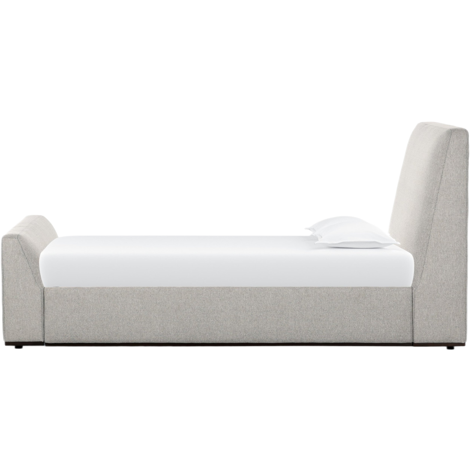 Seraphina Performance Linen Bed, Aldred Silver 4 Seraphina Performance Linen Bed, Aldred Silver