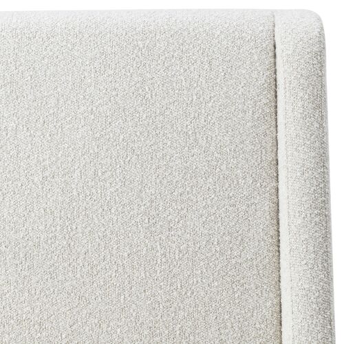 Evelyn Upholstered Bed, Smoke Gray Performance 12 Evelyn Upholstered Bed, Smoke Gray Performance