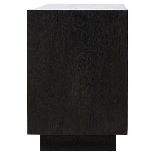 Harley Media Console, Worn Black Oak 5 Harley Media Console, Worn Black Oak
