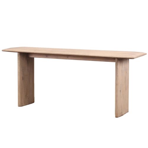 Viore 78¡± Console Table, Natural Reclaimed Pinewood 1 Viore 78¡± Console Table, Natural Reclaimed Pinewood