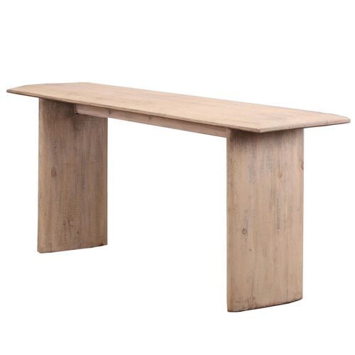 Viore 78¡± Console Table, Natural Reclaimed Pinewood 4 Viore 78¡± Console Table, Natural Reclaimed Pinewood