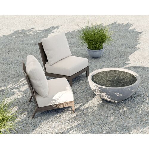 Fenwick Outdoor 41" Fire Bowl, Gravelstone 3 Fenwick Outdoor 41" Fire Bowl, Gravelstone