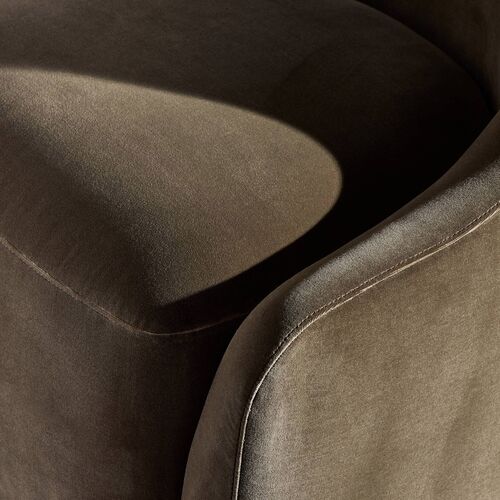 Magnolia Velvet Swivel Chair, Surrey Olive 12 Magnolia Velvet Swivel Chair, Surrey Olive