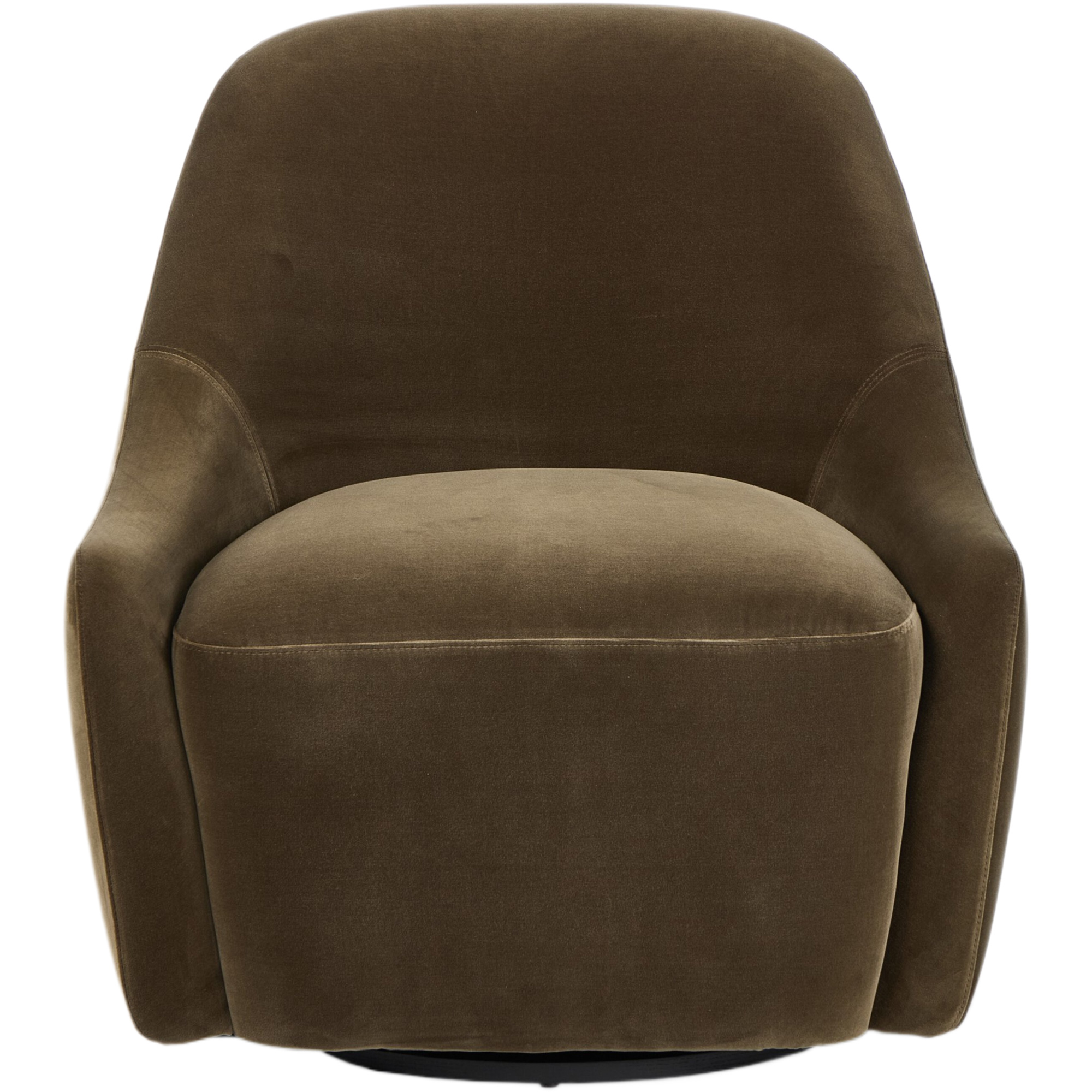 Magnolia Velvet Swivel Chair, Surrey Olive 3 Magnolia Velvet Swivel Chair, Surrey Olive