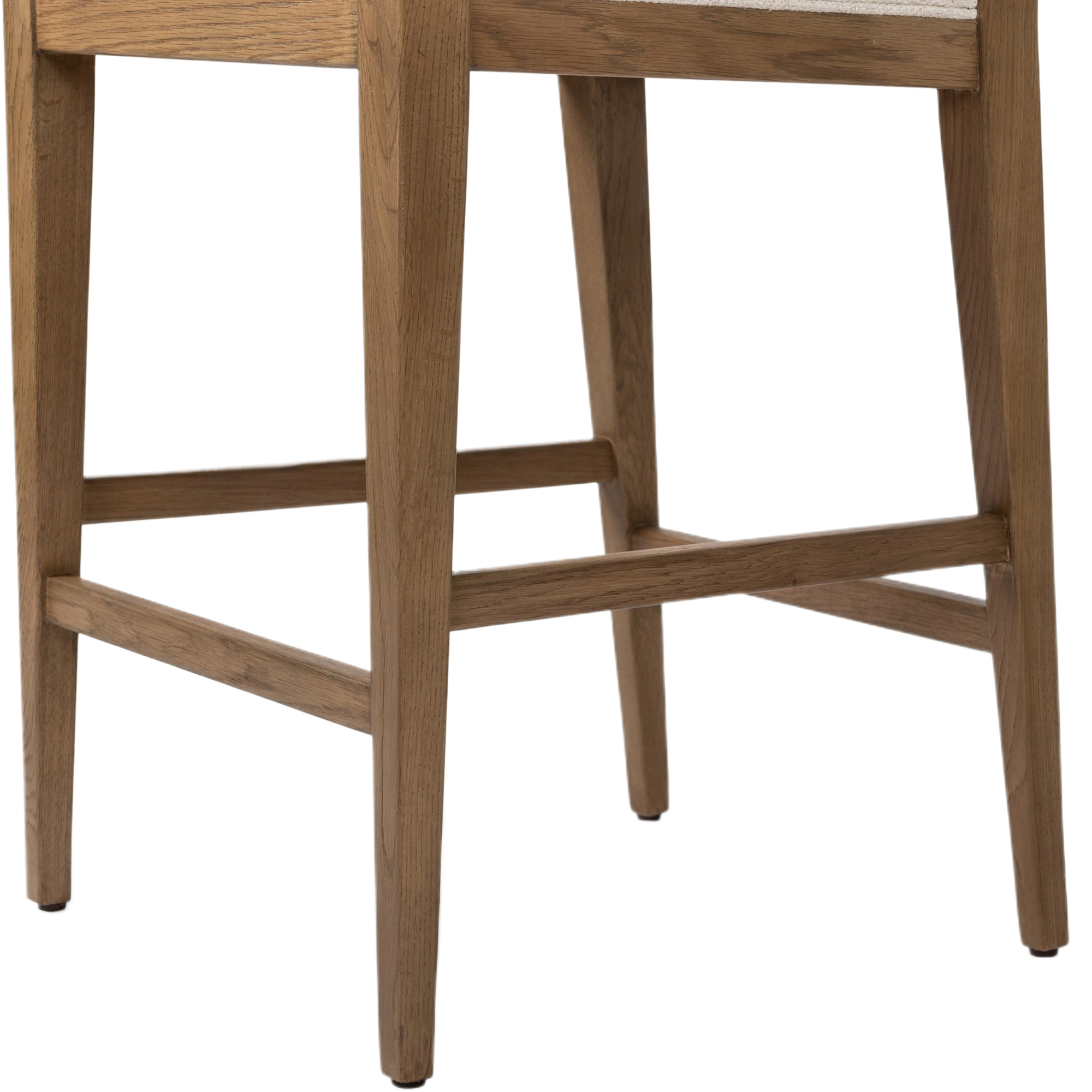 Keel Wrapped Paper Cord Counter Stool, Performance Dover Crescent Linen 9 Keel Wrapped Paper Cord Counter Stool, Performance Dover Crescent Linen