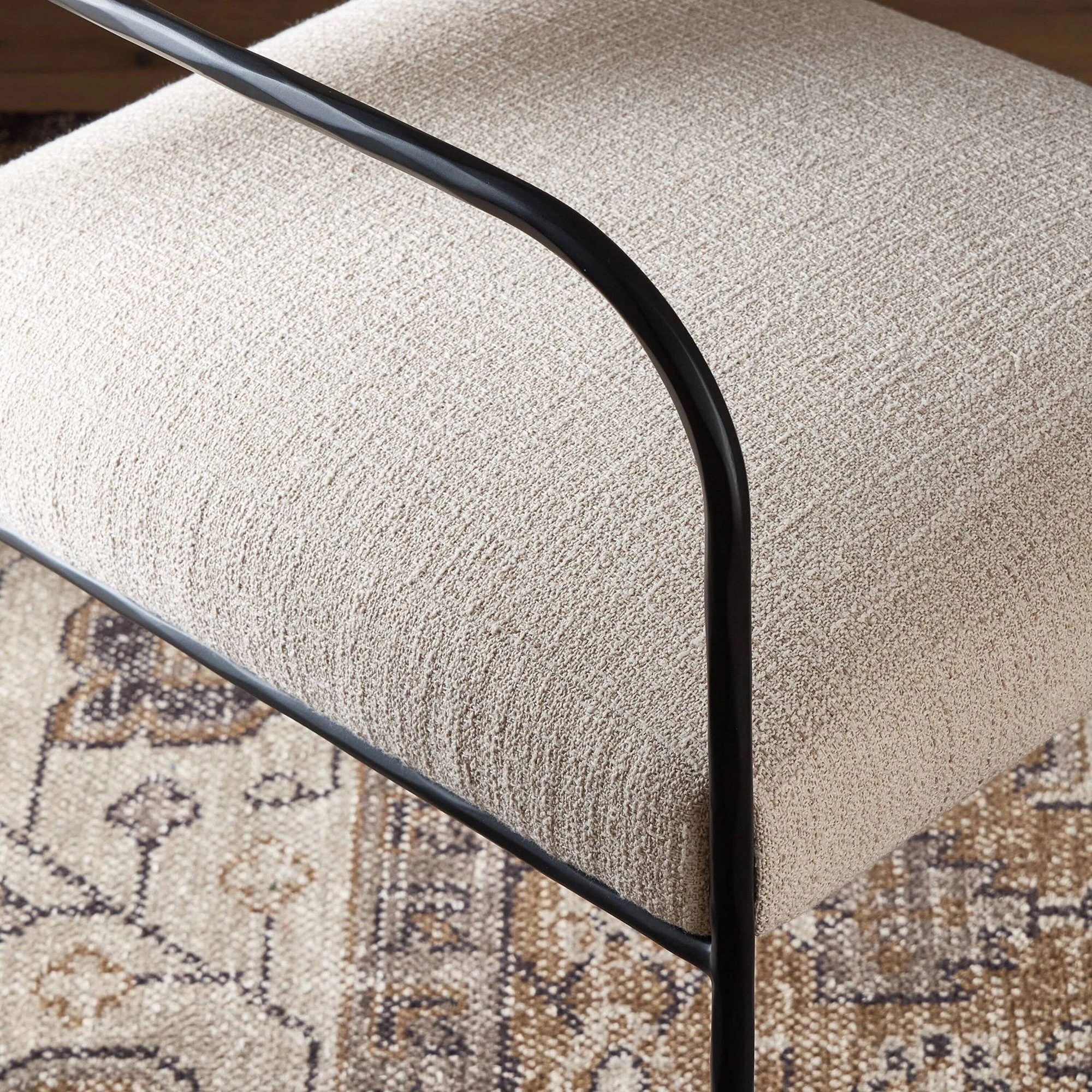 Vessira Dining Chair, Hampton Cream Performance Linen 14 Vessira Dining Chair, Hampton Cream Performance Linen