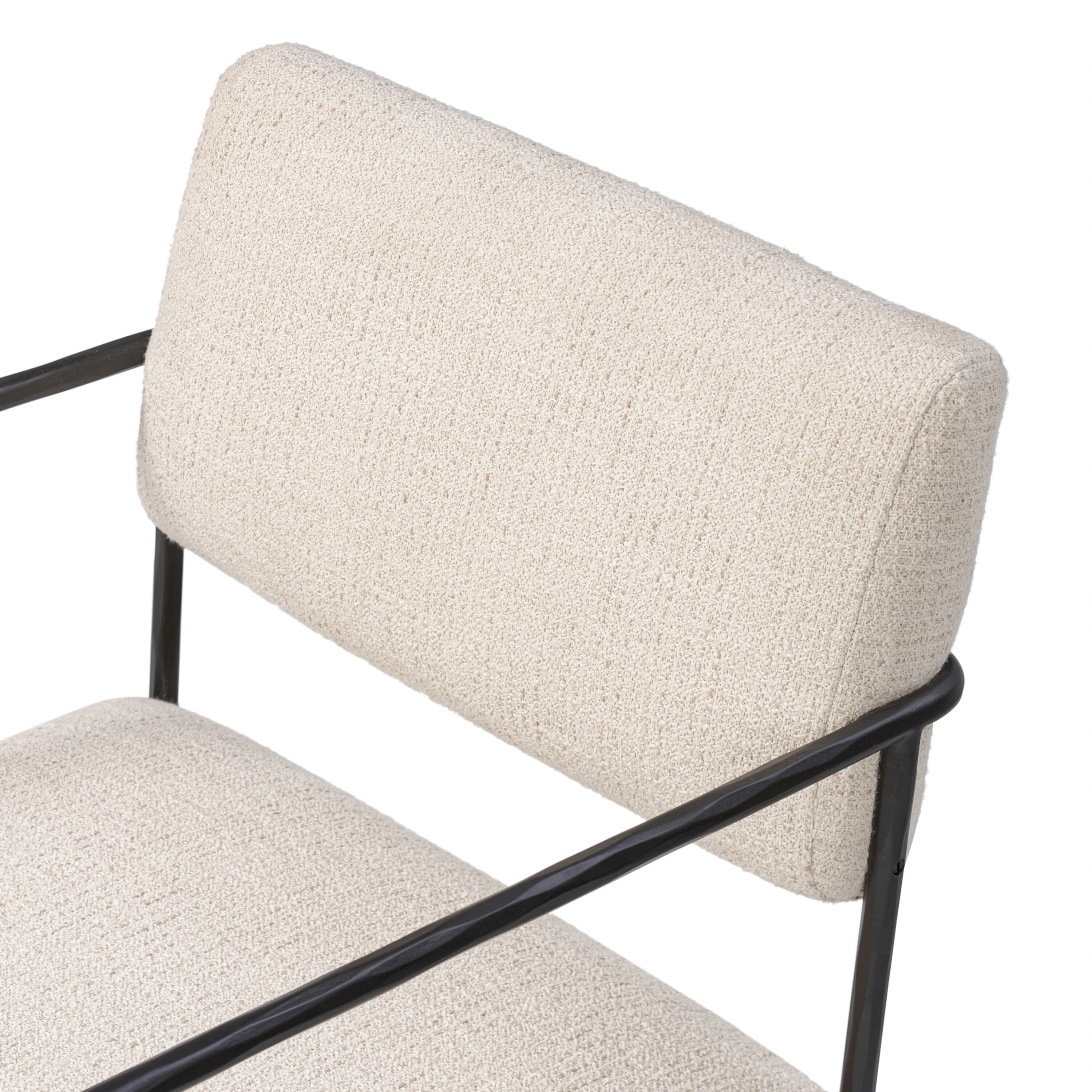 Vessira Dining Chair, Hampton Cream Performance Linen 3 Vessira Dining Chair, Hampton Cream Performance Linen