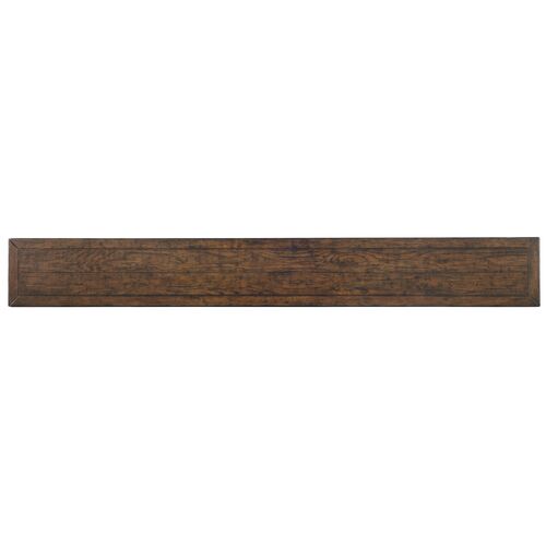 Vera Cruz Oak Console Table, Brown 2 Vera Cruz Oak Console Table, Brown