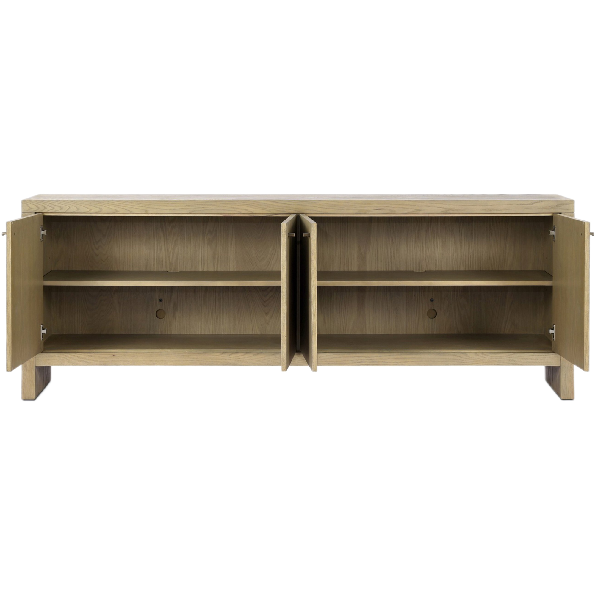 Hank 4-Door Sideboard, Sandy Resawn Oak 4 Hank 4-Door Sideboard, Sandy Resawn Oak