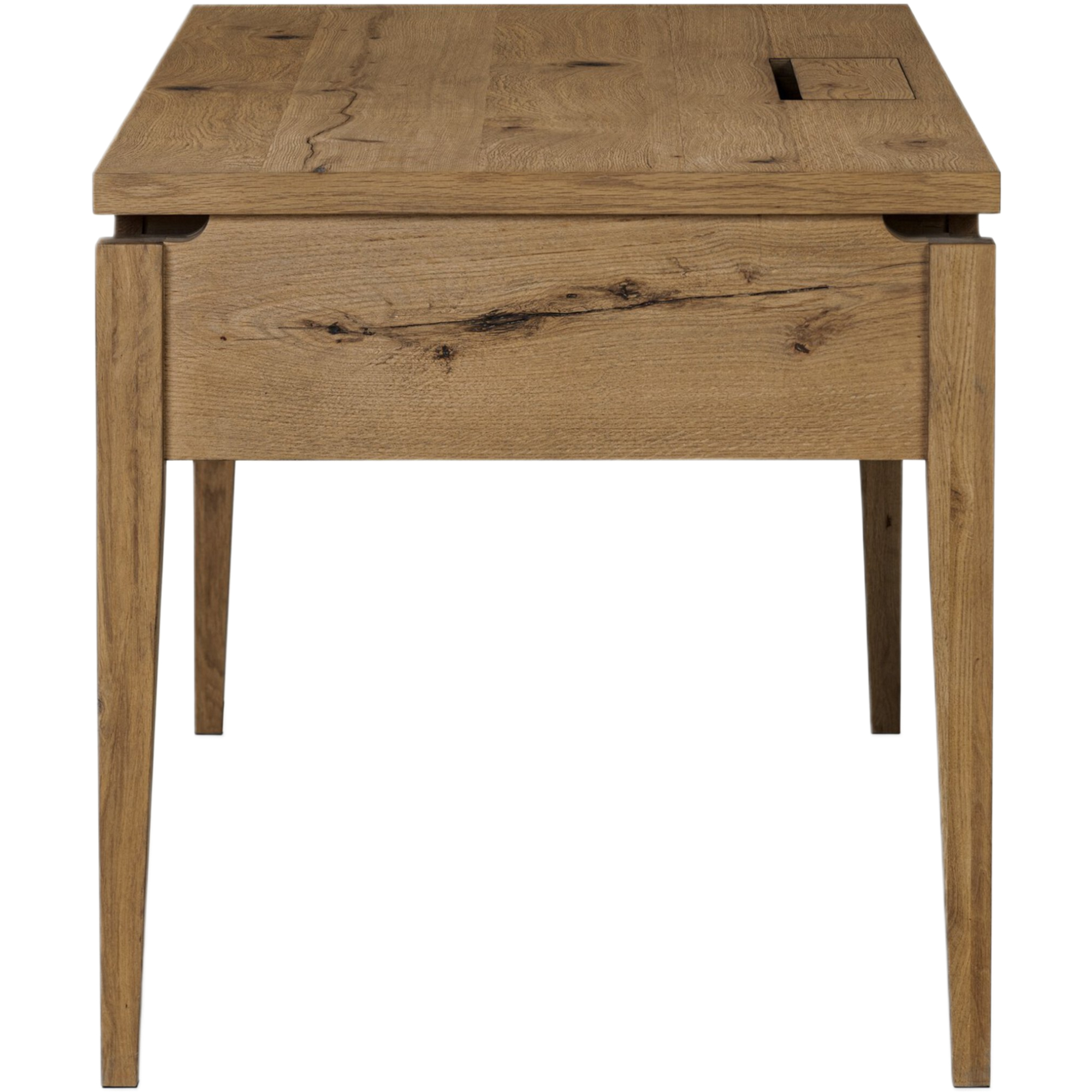 Norewyn 4-Drawer Desk, Warm Natural Oak 6 Norewyn 4-Drawer Desk, Warm Natural Oak