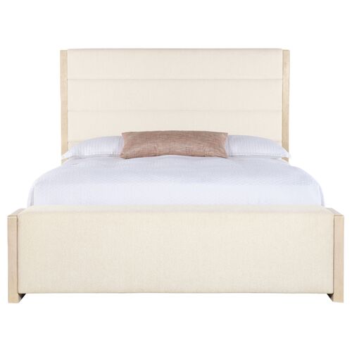 Westwood Upholstered 2-Drawer Storage Bed, Limestone 3 Westwood Upholstered 2-Drawer Storage Bed, Limestone