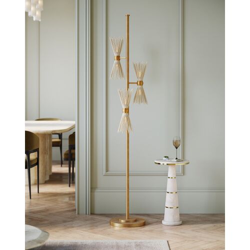 Eleanora Alabaster Drinks Table, White/Natural Brass 7 Eleanora Alabaster Drinks Table, White/Natural Brass