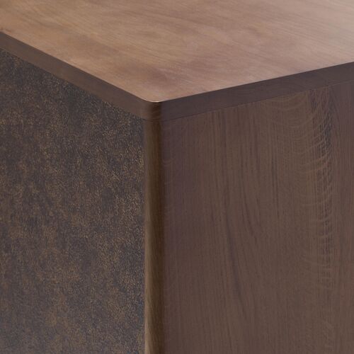 Lenira Oak Cabinet, Brown 7 Lenira Oak Cabinet, Brown