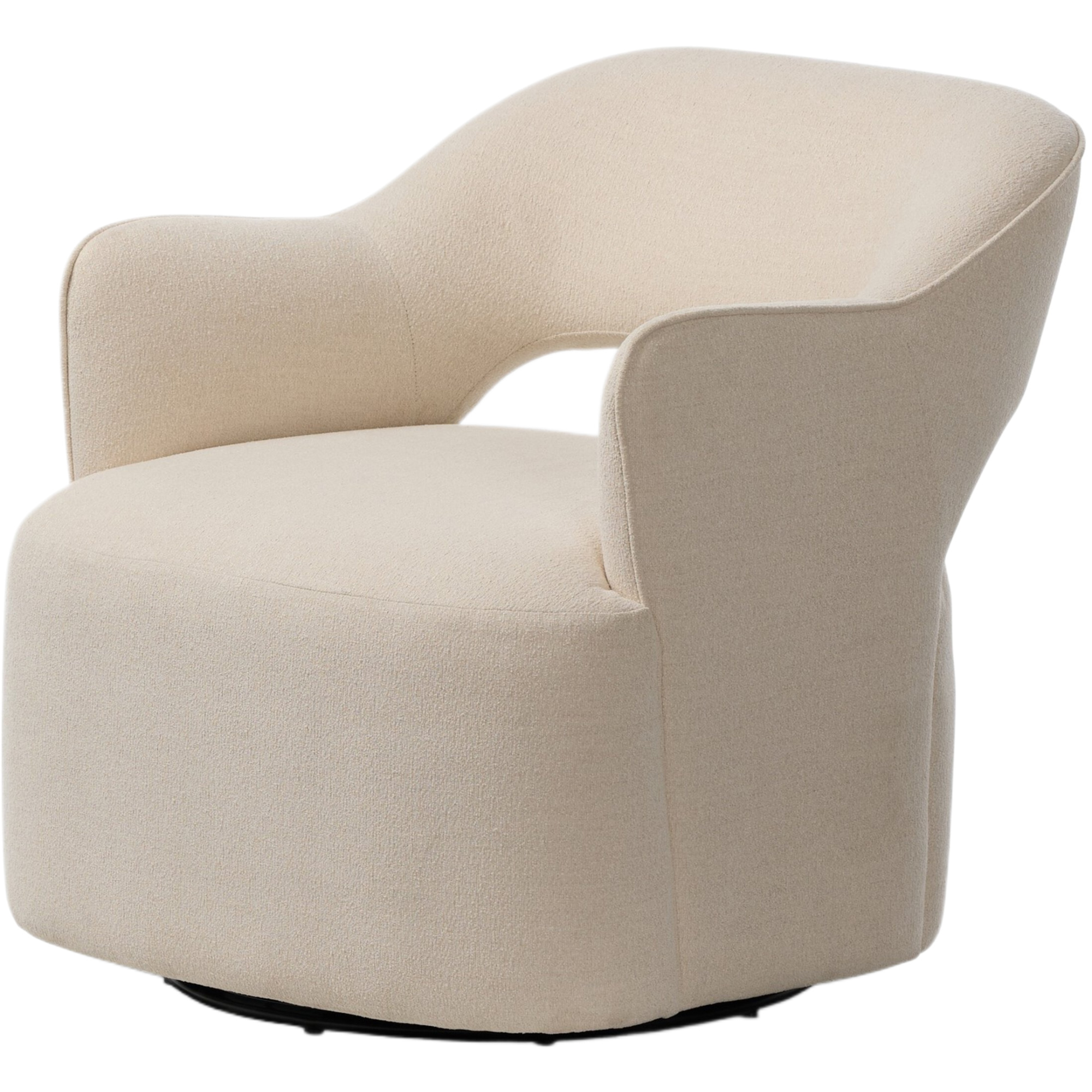 Zaphira Swivel Chair, Crypton Wayfarer Snow 1 Zaphira Swivel Chair, Crypton Wayfarer Snow