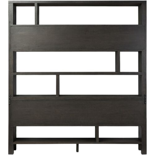 Killian Wide Bookcase, Smoked Black Oak 7 Killian Wide Bookcase, Smoked Black Oak