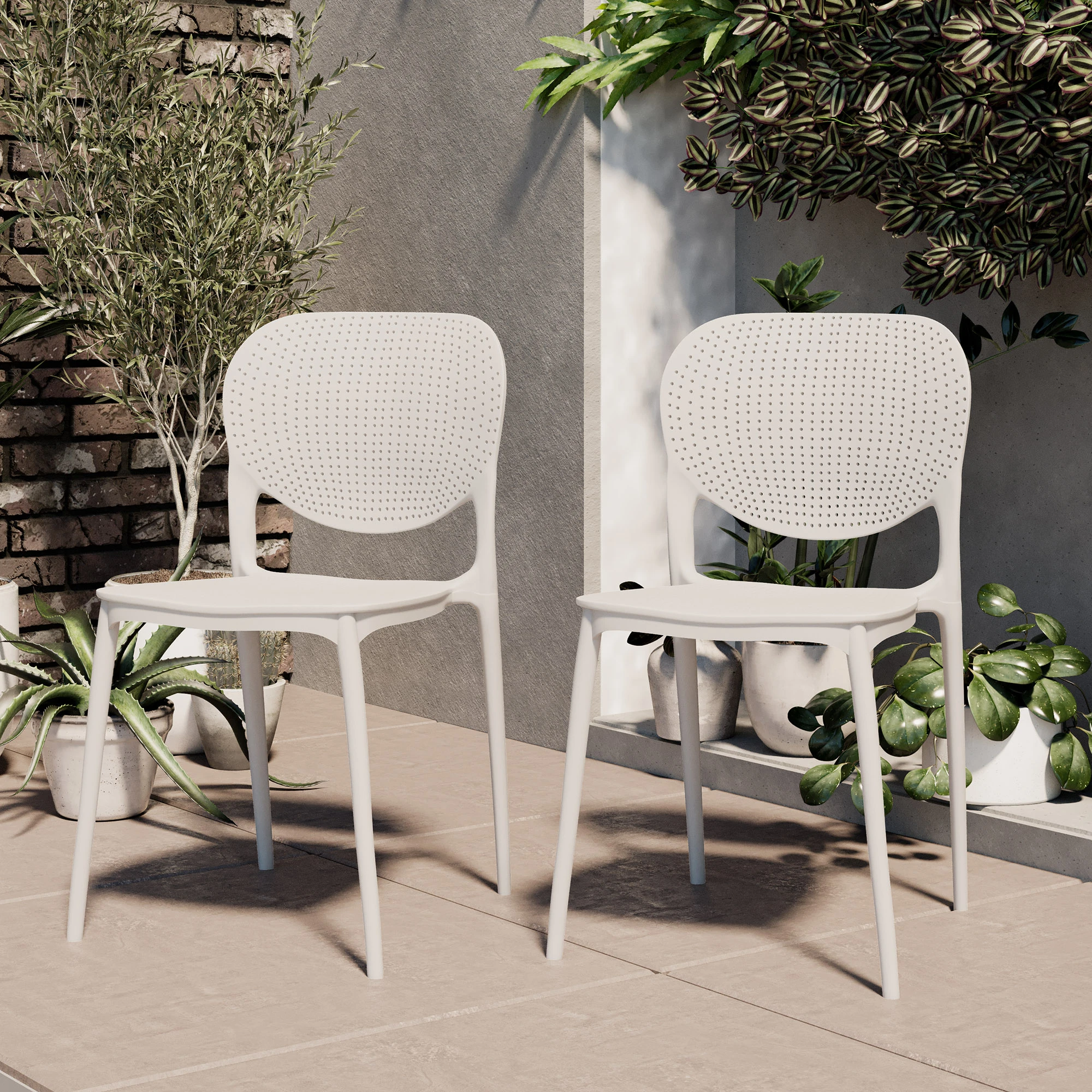 S/4 Astor Outdoor Dining Side Chairs 3 S/4 Astor Outdoor Dining Side Chairs