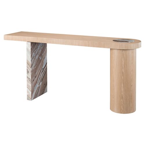Avani Marble Console Table, Natural 1 Avani Marble Console Table, Natural