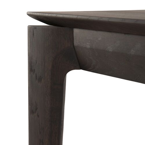 Bok Bench, Brown Oak 3 Bok Bench, Brown Oak