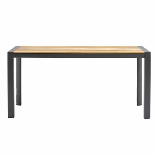 Fjellheim 63" Indoor/Outdoor Dining Table, Natural Teak 2 Fjellheim 63" Indoor/Outdoor Dining Table, Natural Teak