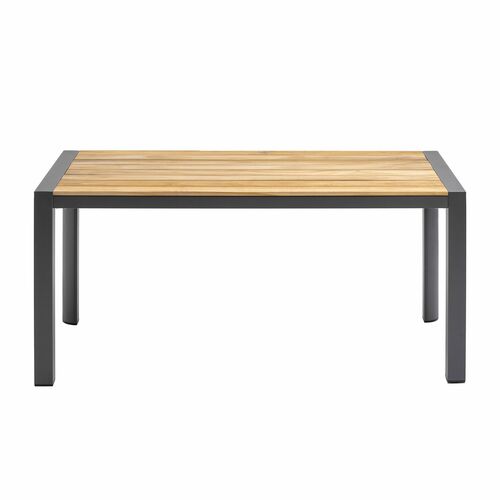 Fjellheim 63" Indoor/Outdoor Dining Table, Natural Teak 3 Fjellheim 63" Indoor/Outdoor Dining Table, Natural Teak