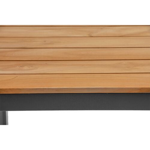 Fjellheim 63" Indoor/Outdoor Dining Table, Natural Teak 5 Fjellheim 63" Indoor/Outdoor Dining Table, Natural Teak