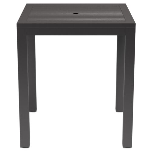 EvandorOutdoor Aluminum Pub Table, Graphite 2 EvandorOutdoor Aluminum Pub Table, Graphite