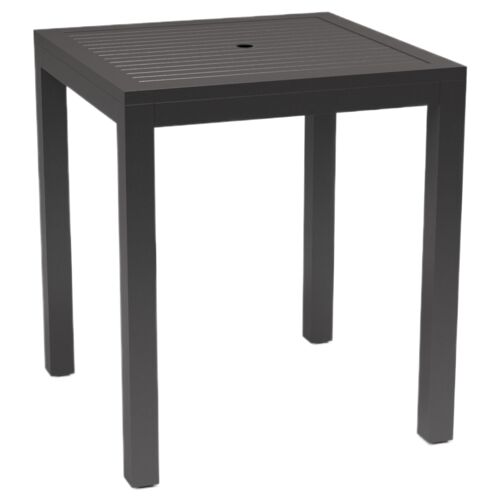 EvandorOutdoor Aluminum Pub Table, Graphite 3 EvandorOutdoor Aluminum Pub Table, Graphite
