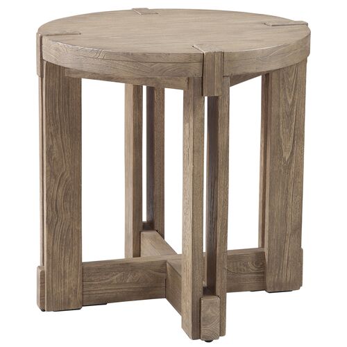 Ocean End Table, Natural Gray Mindi 2 Ocean End Table, Natural Gray Mindi