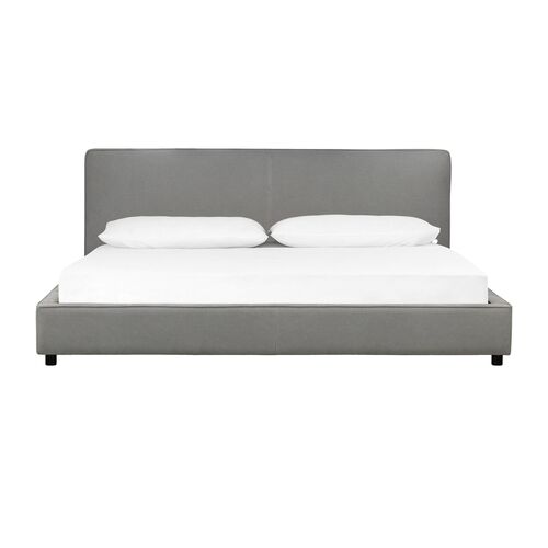 Adella Cotton Bed, Heavy Pebble Pewter 3 Adella Cotton Bed, Heavy Pebble Pewter