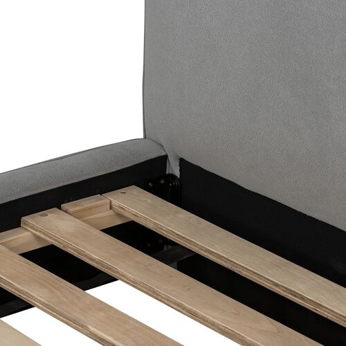 Adella Cotton Bed, Heavy Pebble Pewter 8 Adella Cotton Bed, Heavy Pebble Pewter