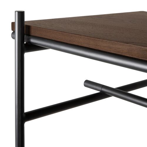 Oscar Hanging Rack, Teak Brown 3 Oscar Hanging Rack, Teak Brown
