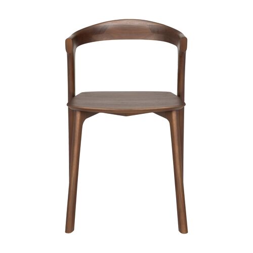 Bok Dining Chair, Teak Brown 2 Bok Dining Chair, Teak Brown