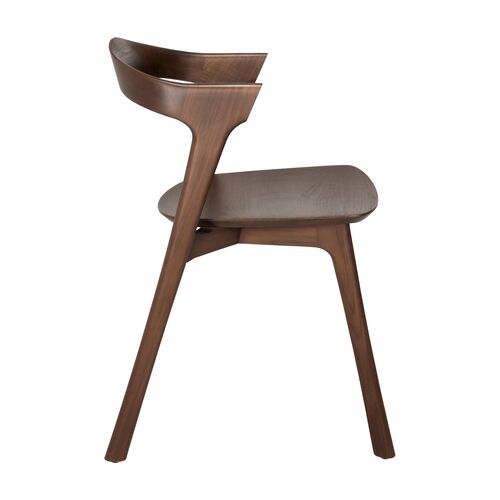 Bok Dining Chair, Teak Brown 3 Bok Dining Chair, Teak Brown