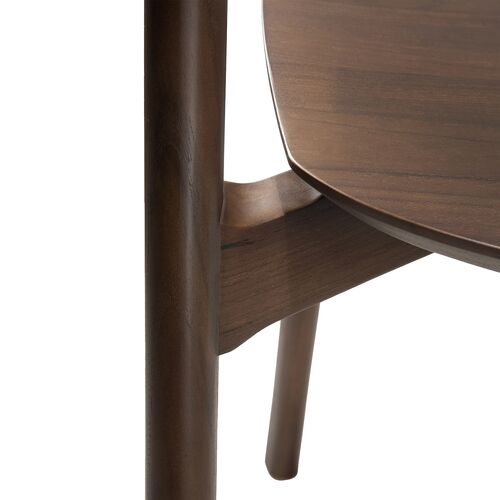 Bok Dining Chair, Teak Brown 4 Bok Dining Chair, Teak Brown
