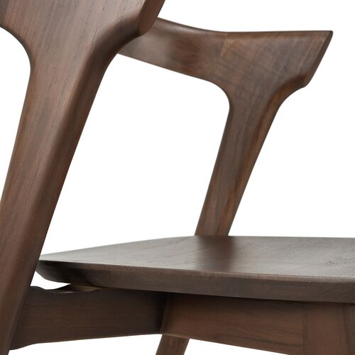 Bok Dining Chair, Teak Brown 8 Bok Dining Chair, Teak Brown