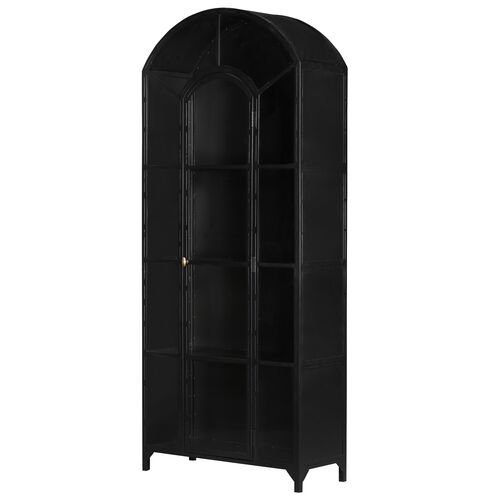 Coraline Metal Cabinet, Black
