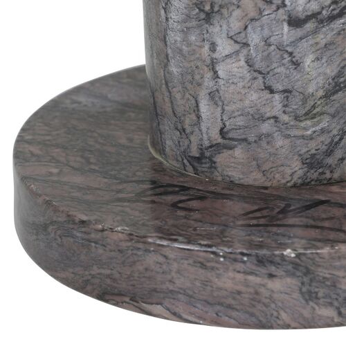 Moreno Marble Drinks Table, Multicolor 3 Moreno Marble Drinks Table, Multicolor